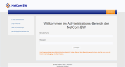 Desktop Screenshot of admin.enmail.de