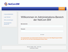 Tablet Screenshot of admin.enmail.de